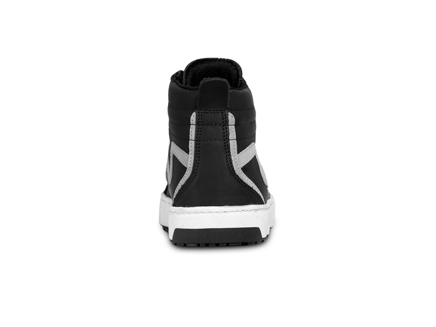 Tenis motociclista hombre botin biker WKL 80206 Negro — imagen 6