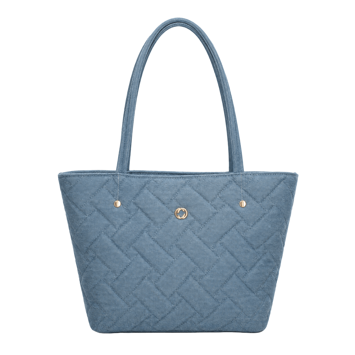 Bolsa Ferretina Dama Casual Amplia Azul Mezclilla Mujer — imagen 1