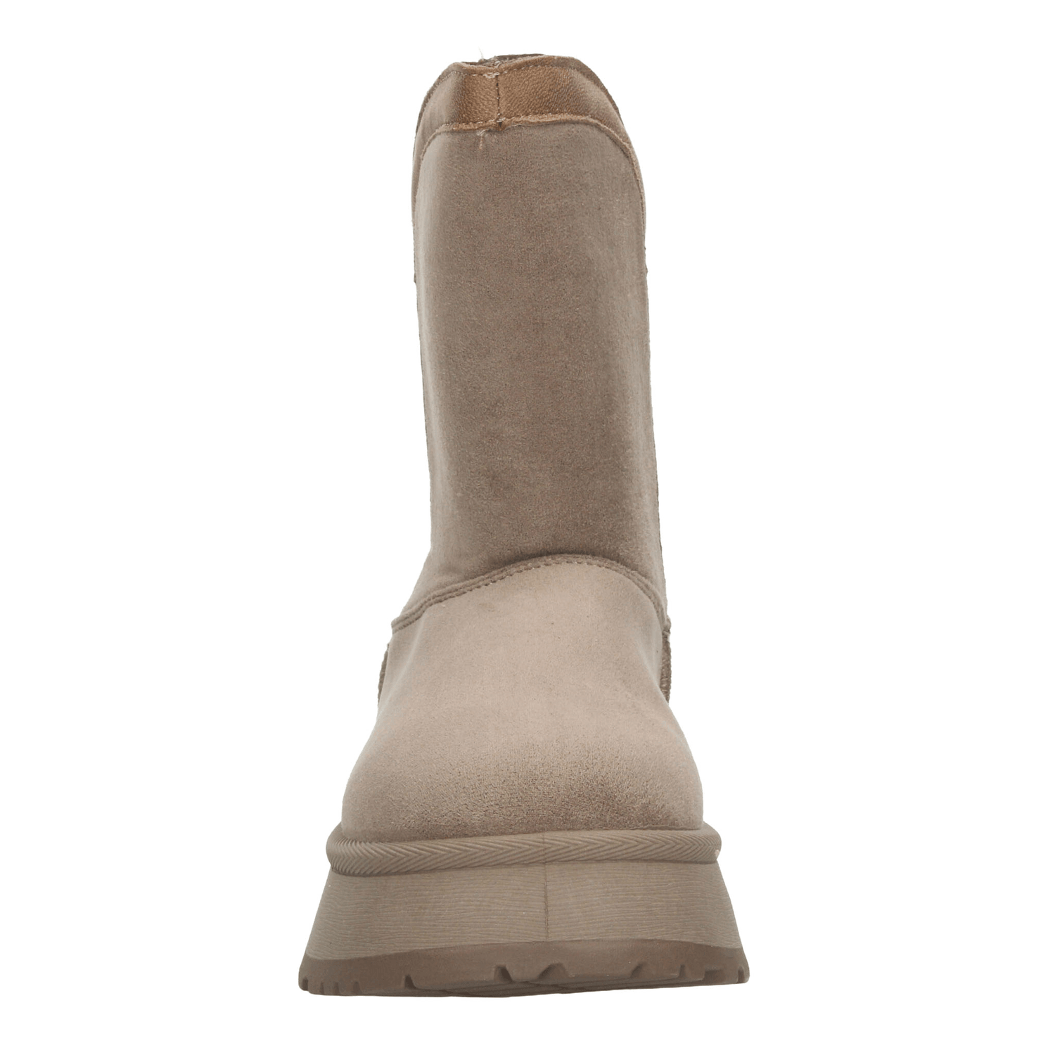 Bota Berlin Dama Latte Casual Peluche Cómoda Mujer — imagen 7