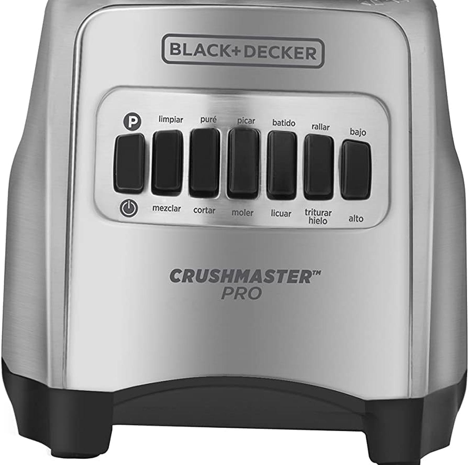 Licuadora Black+Decker BL1000MG 550 W Vaso de Vidrio 1.25 L — imagen 3