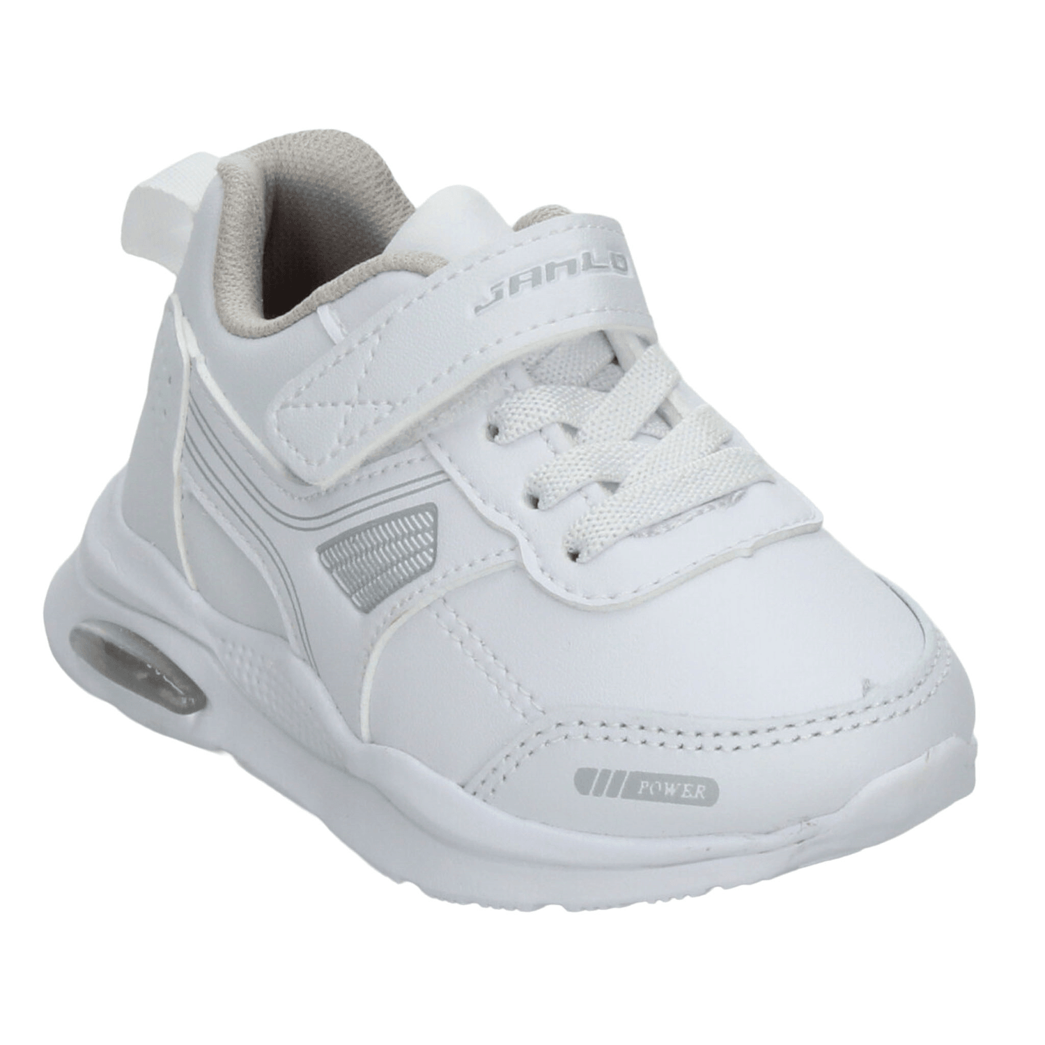 Tenis Janlo Niño Escolar Blanco Infantil T15-18 — imagen 4