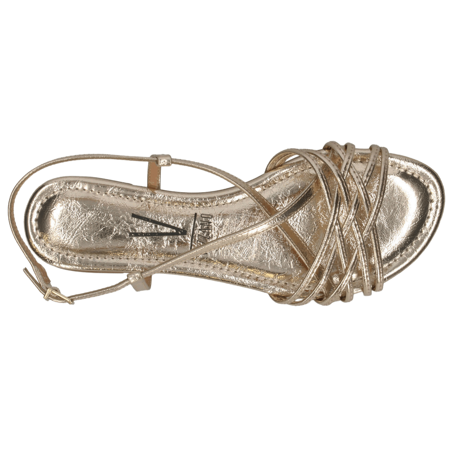 Sandalias Vizzano Dama Casual Dorado Mujer — imagen 8