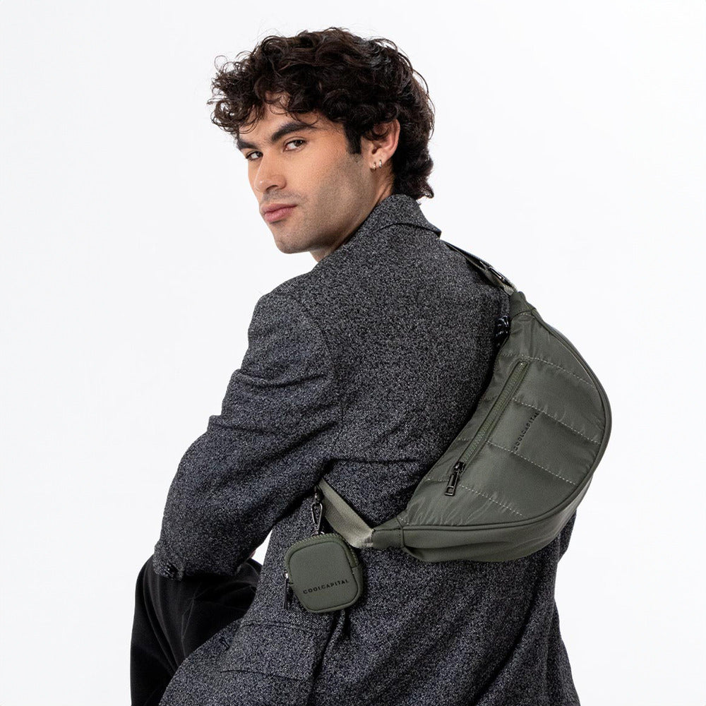 CROSSBODY FUJI Bolsa Compacta Cool Capital Verde — imagen 3