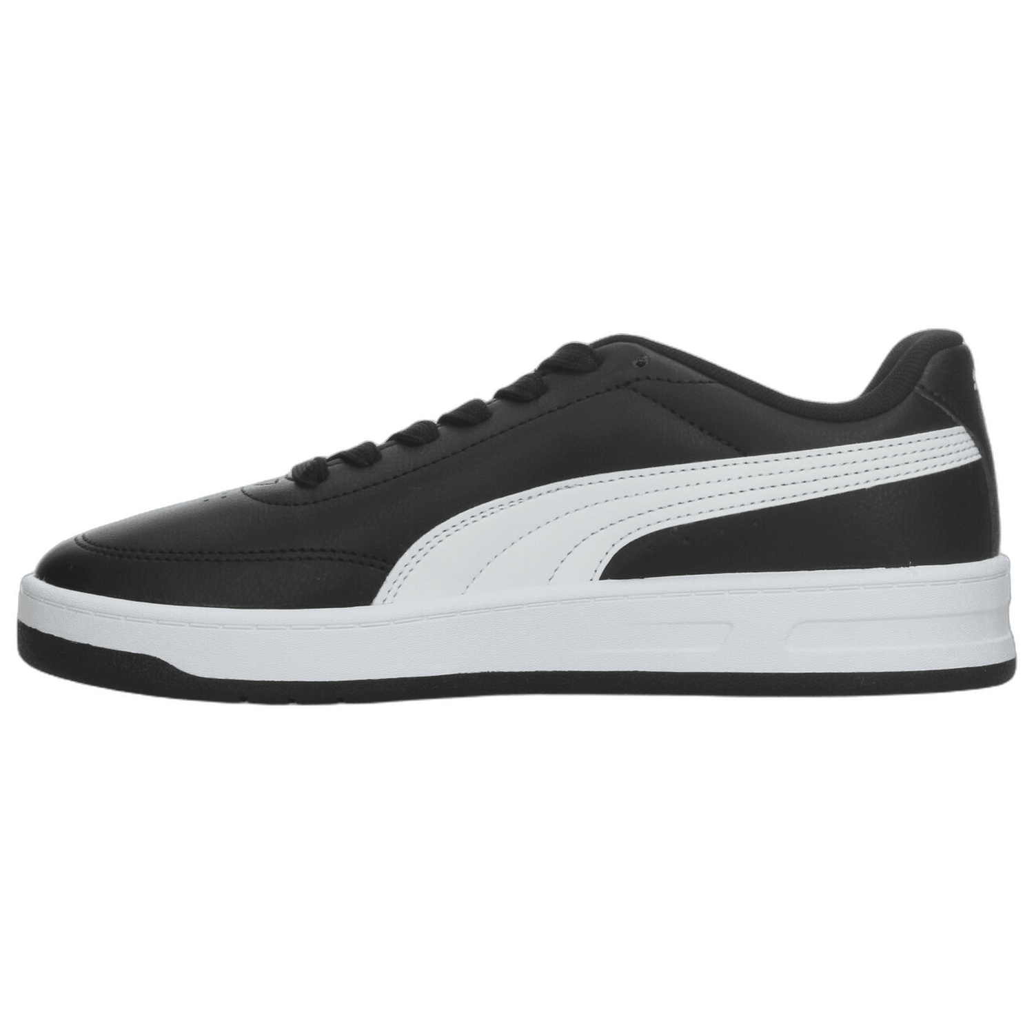 Tenis Puma Court Classic Clean Hombre Casual Negro Caballero — imagen 5