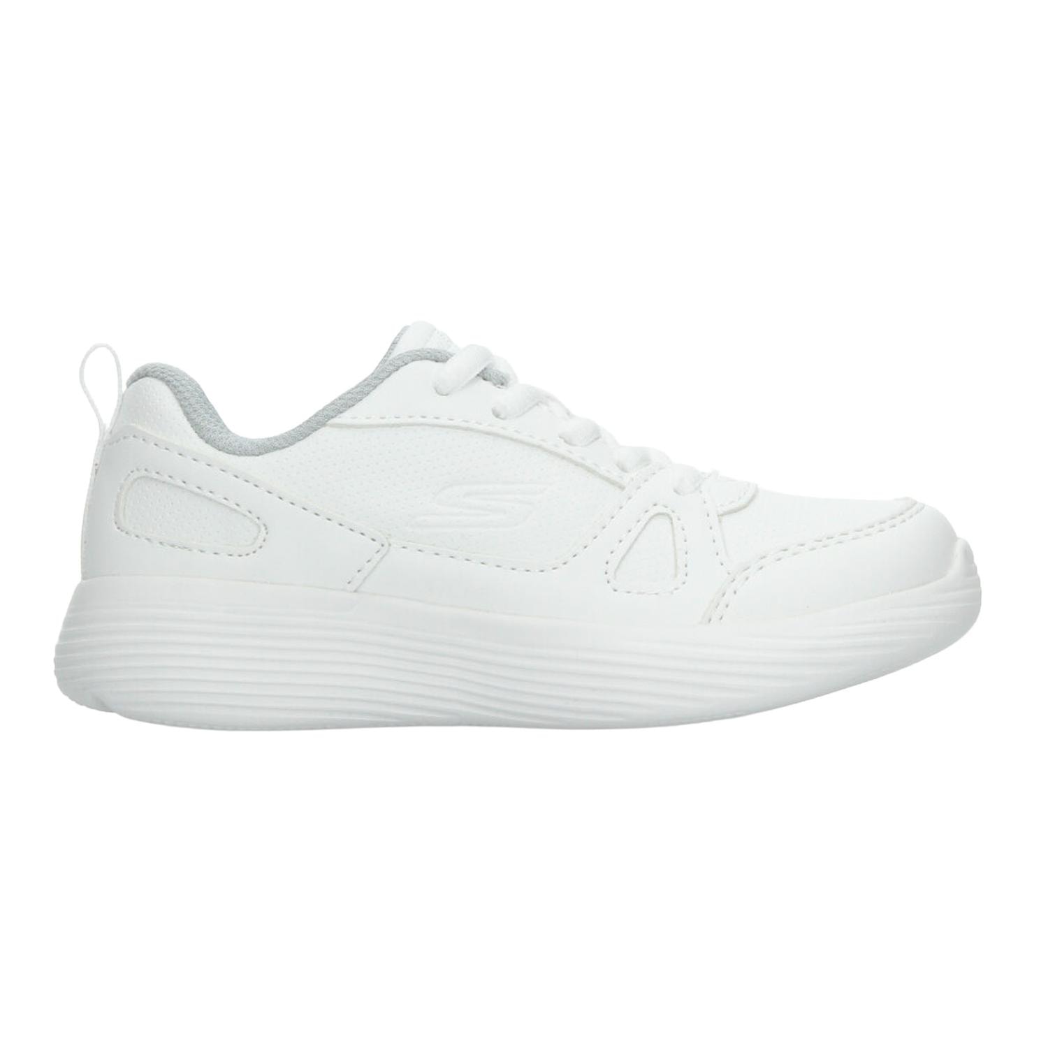 Tenis Skechers Go Run Niño Escolar Blanco Infantil T17-22 — imagen 1