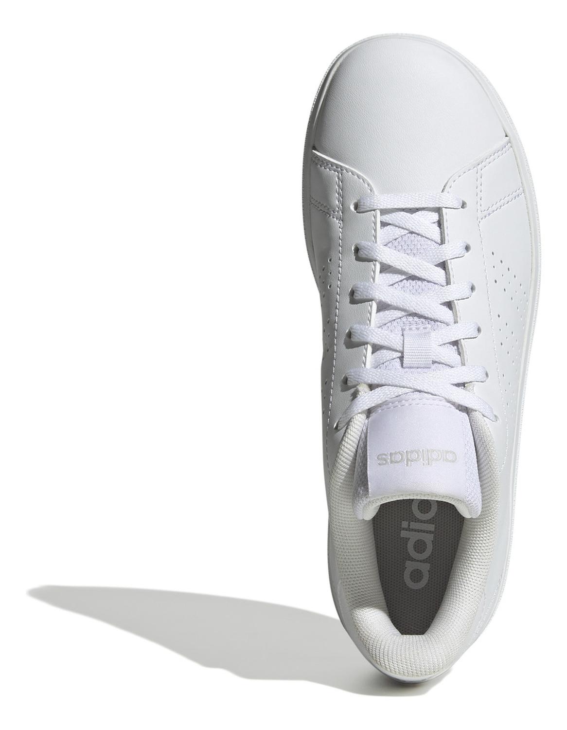 Tenis Hombre Adidas Advantage Base 2.0 Blanco Casual Caballero — imagen 8