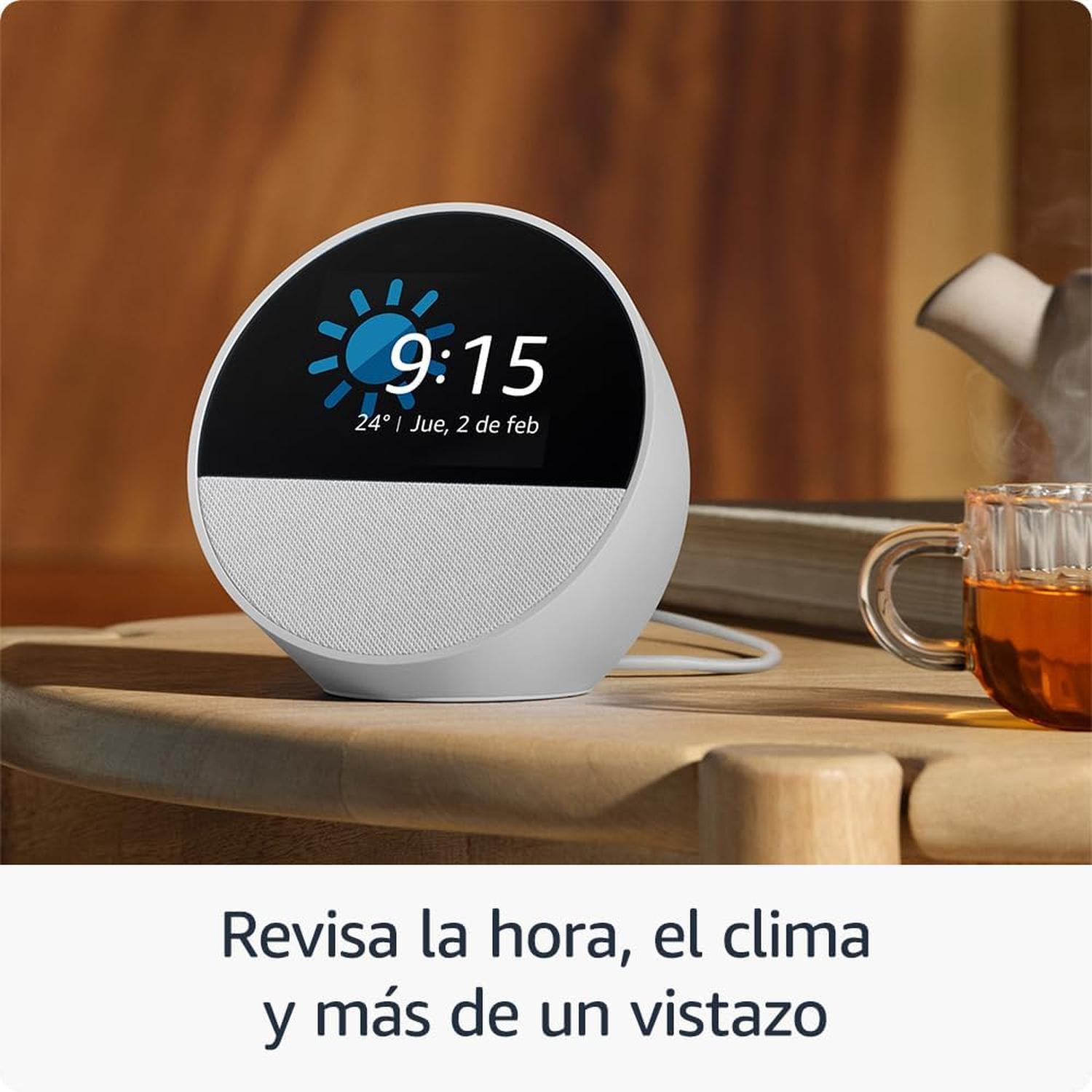 Amazon Echo Spot Azul Alexa Bocina Inteligente WiFi — imagen 5