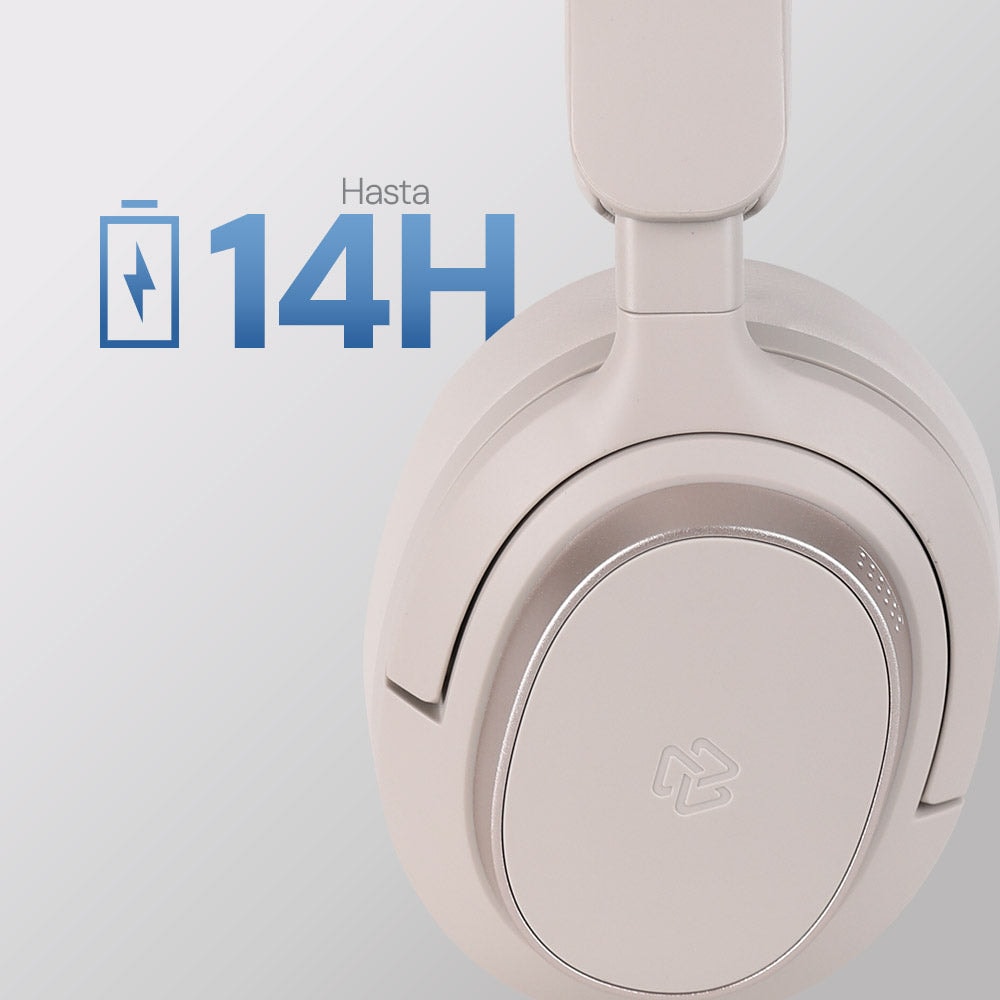 Audifonos Inalámbricos On Ear One STF 14hrs Uso, Blanco — imagen 3