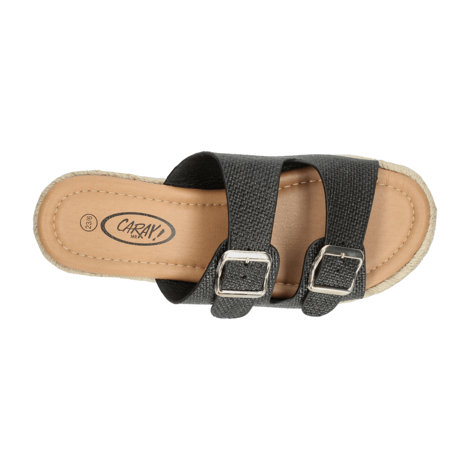 Sandalias Caray Dama Casual Negro Mujer — imagen 8