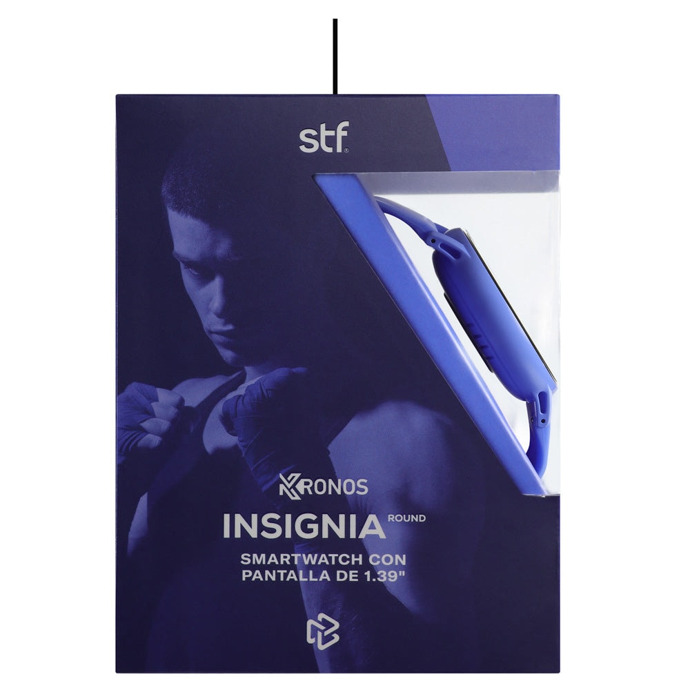 Smartwatch Reloj Kronos Insignia Round STF Pantalla 1.3" Resistencia al agua IP65 Lila — imagen 8