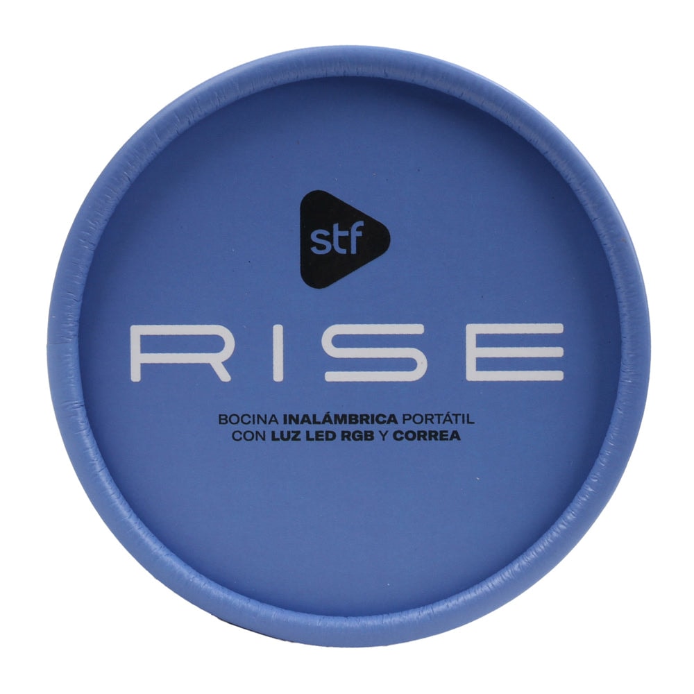 Bocina Portatil Rise STF 10W 5hrs Uso Funcion Tws Negro — imagen 13
