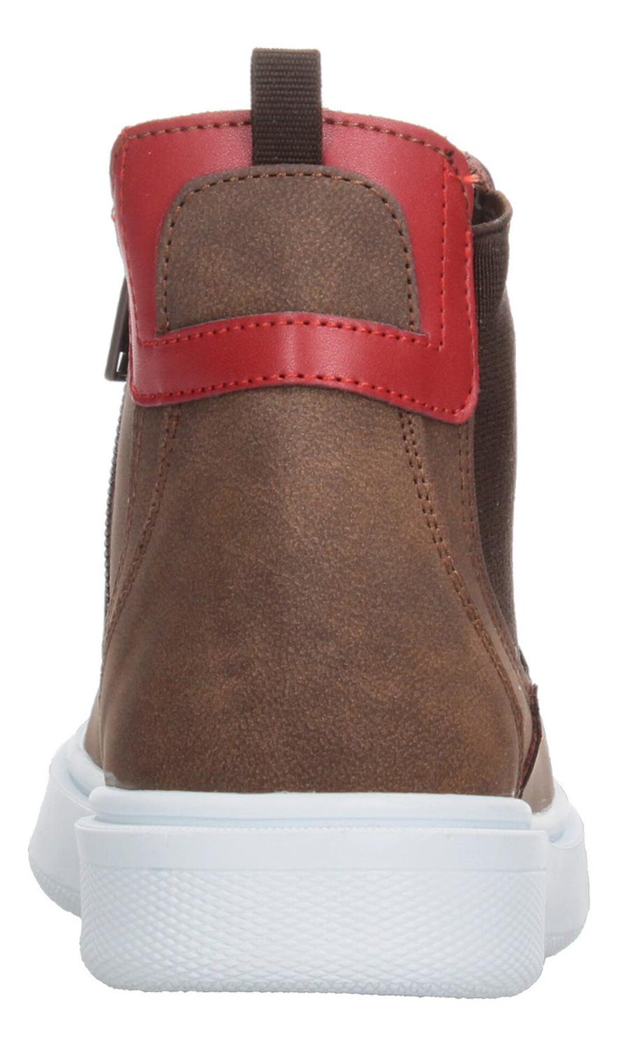 Botas Blasito Niño Slip On Chelsea Casual Café Infantil T22-27 — imagen 7