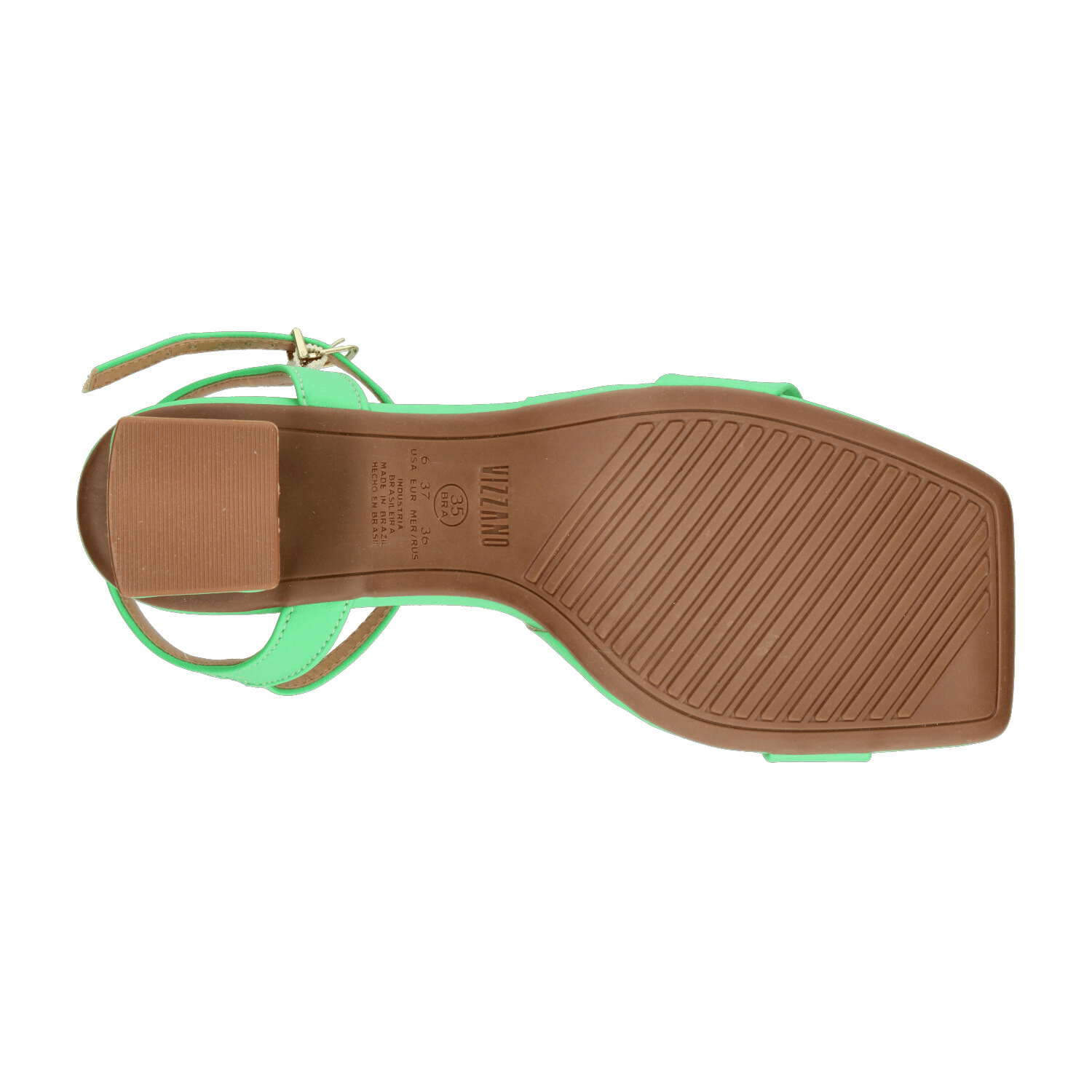 Sandalias Dama Vizzano Verde Casual Mujer — imagen 10
