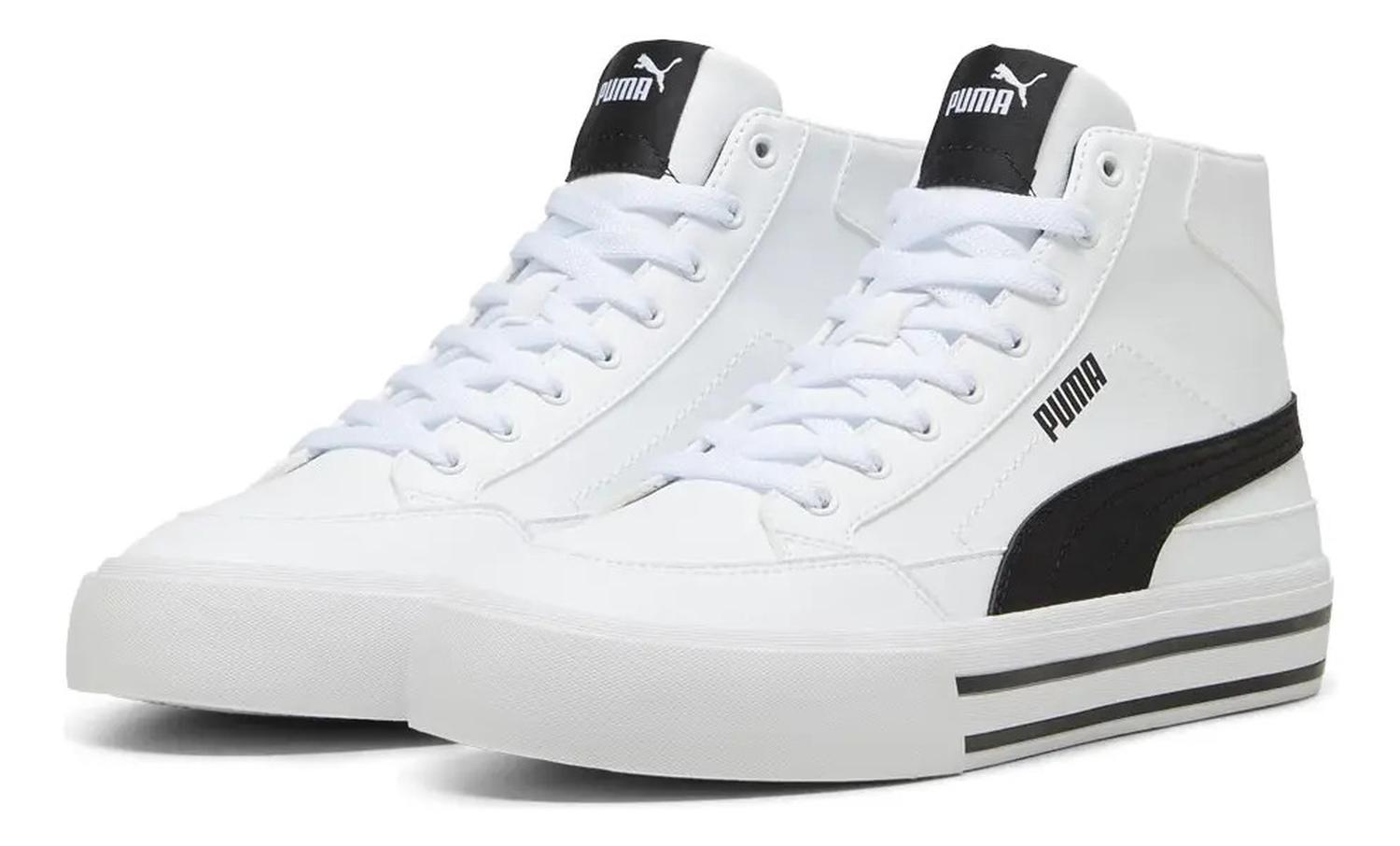 Tenis Hombre Puma Casual Court Classic Vulc Mid 1213632 — imagen 1