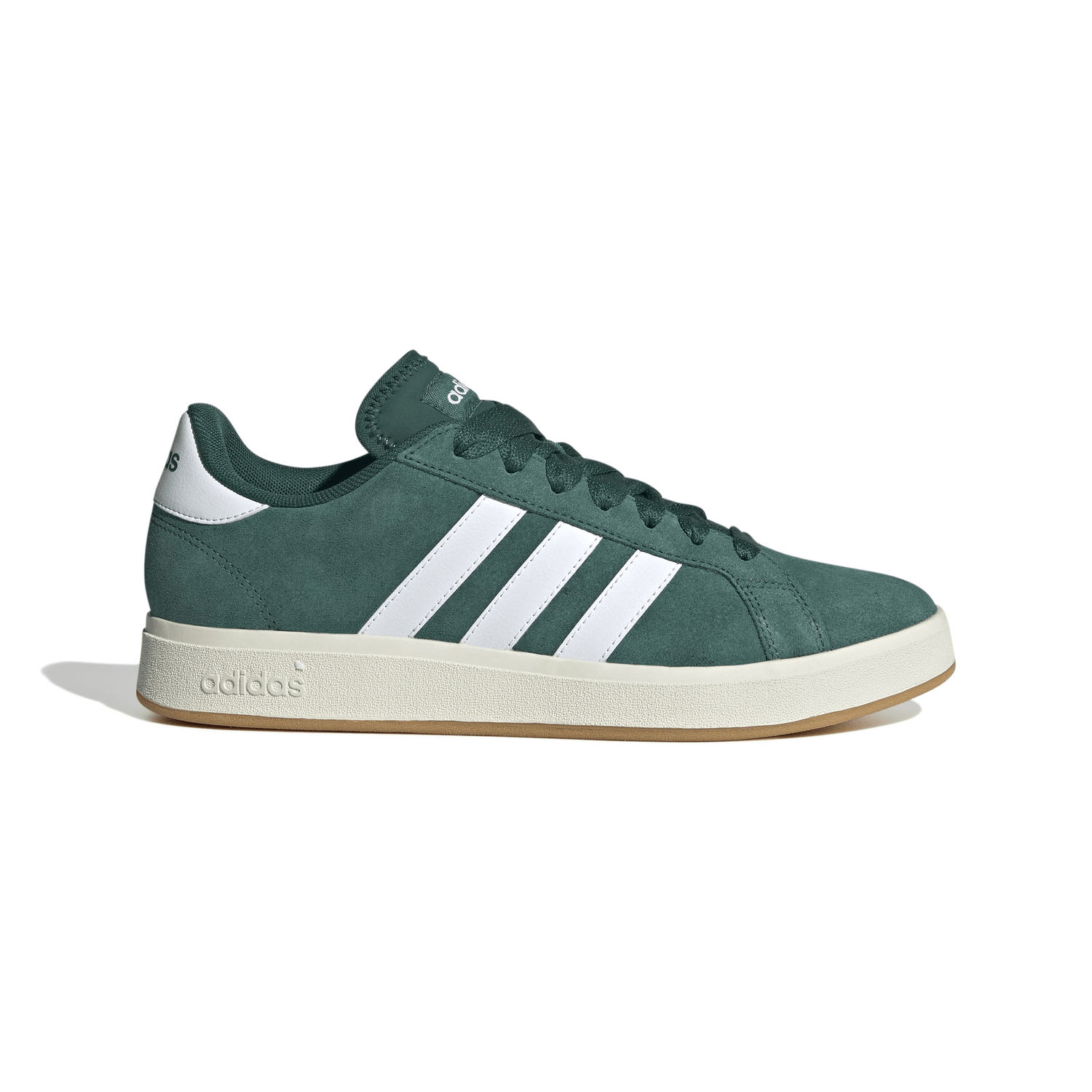 Tenis Hombre Adidas Grand Court Verde Casual Caballero — imagen 2