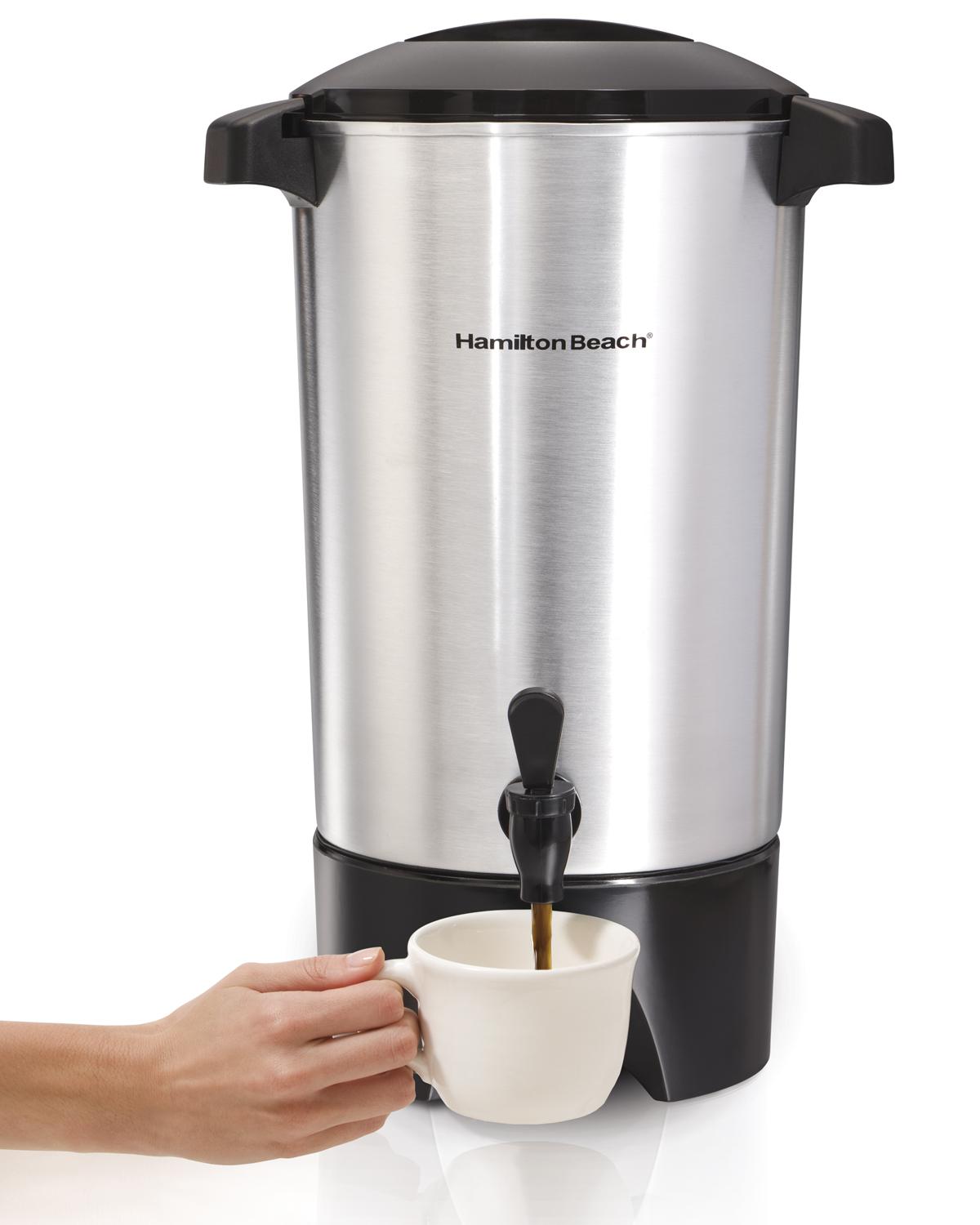 Cafetera Industrial Hamilton Beach 40515 Percoladora 45 Tazas — imagen 1