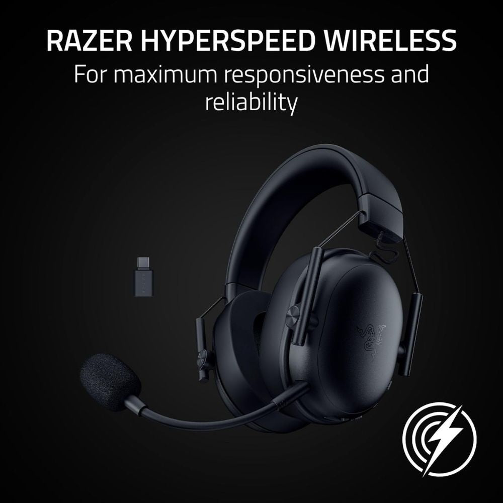 Audifonos Inalambricos Razer BlackShark V3 X HyperSpeed - Negro — imagen 4