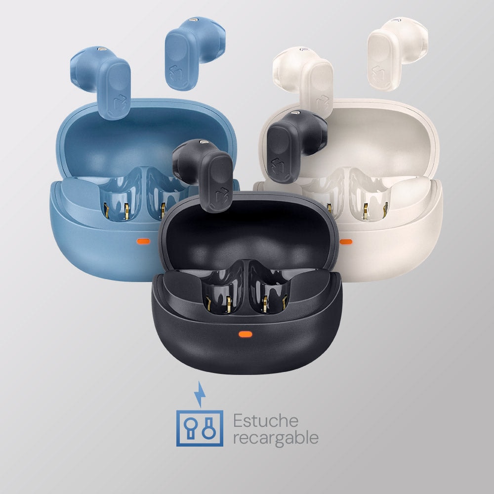 Audífonos Inalámbricos Tws Essential STF 40hrs Uso Protección IPX4 Negro — imagen 7