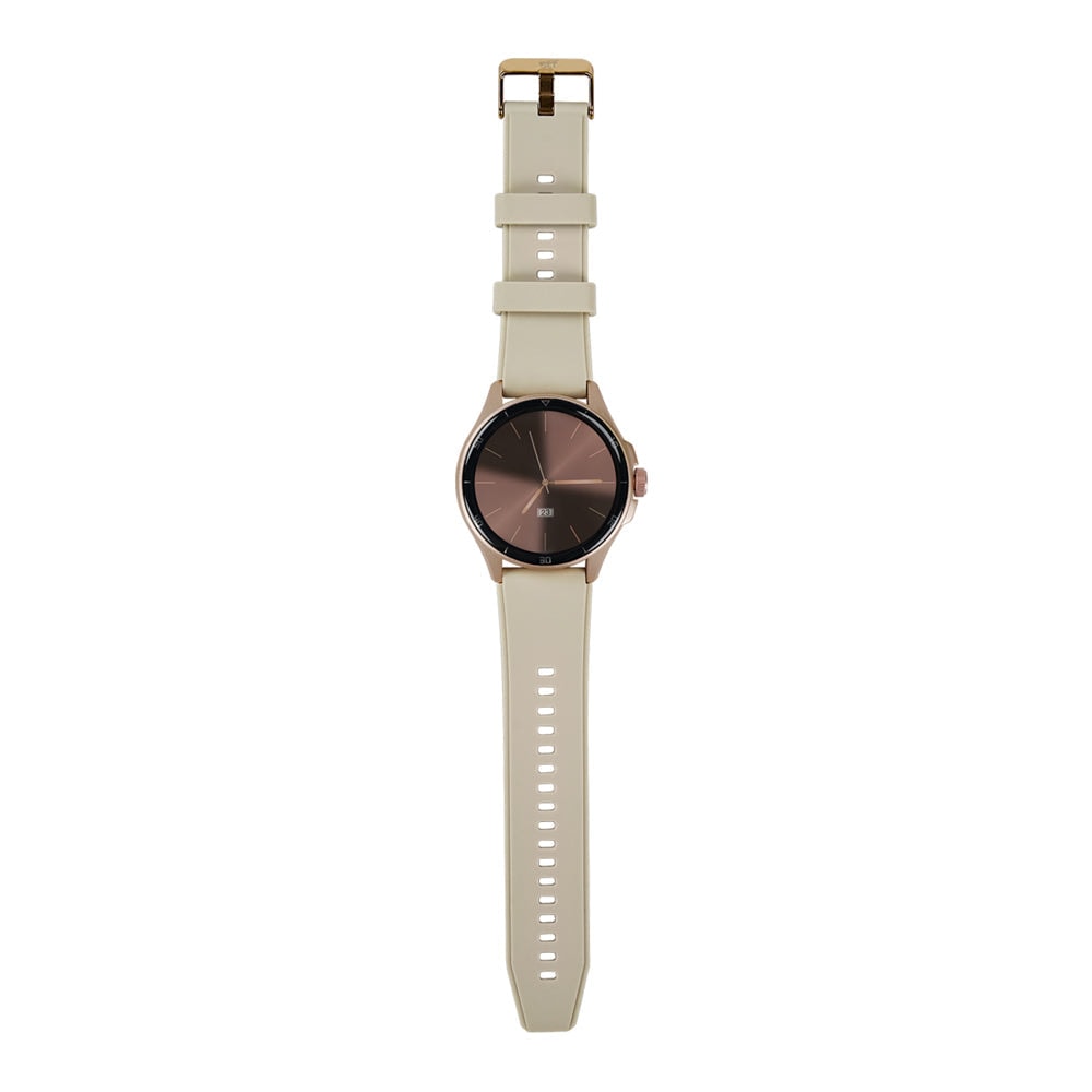 Smartwatch Reloj Kronos Oblivion STF Pantalla Amoled 1.43" Resistencia al agua IP68 Beige — imagen 6