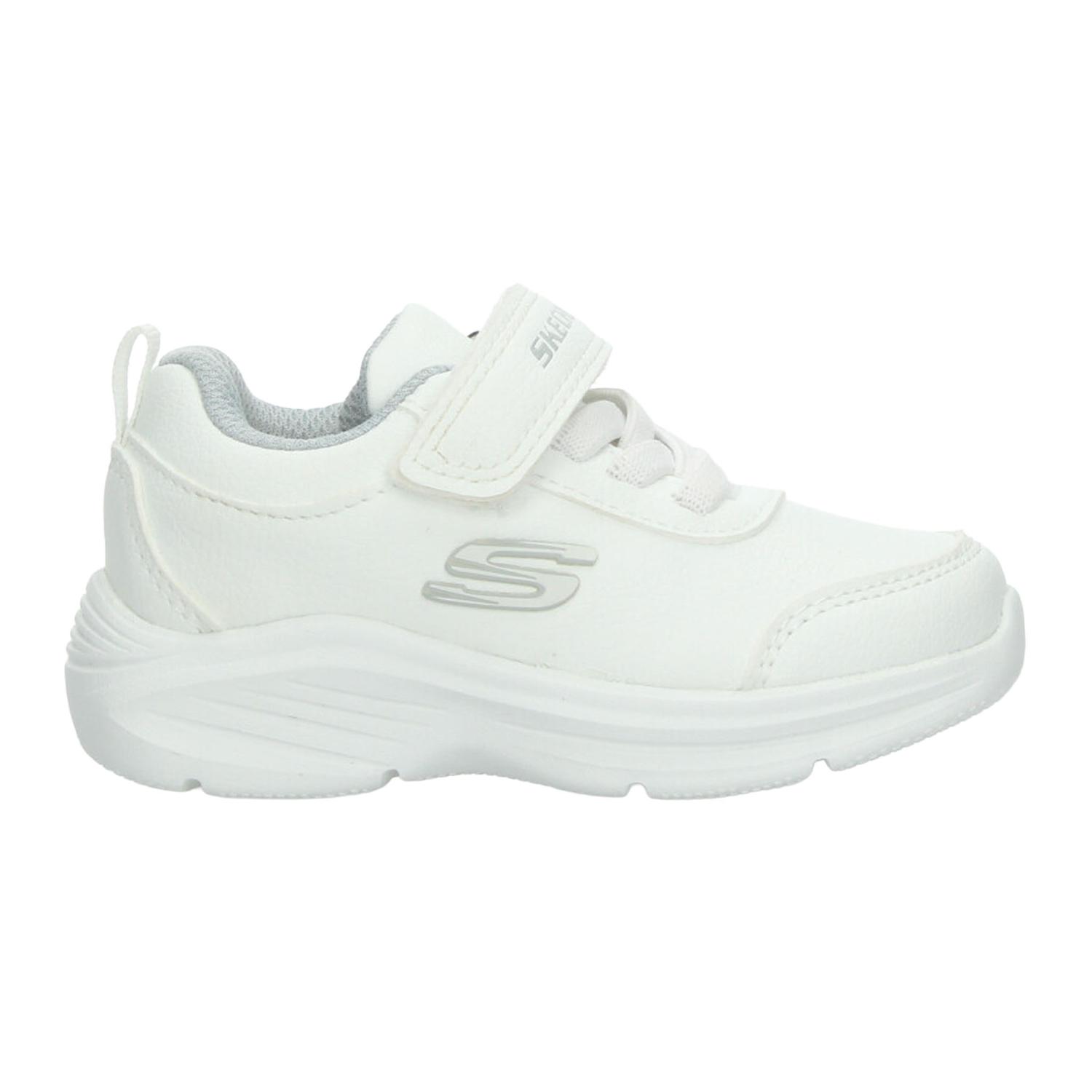 Tenis Skechers Niño Escolar Blanco Infantil T11-16 — imagen 1