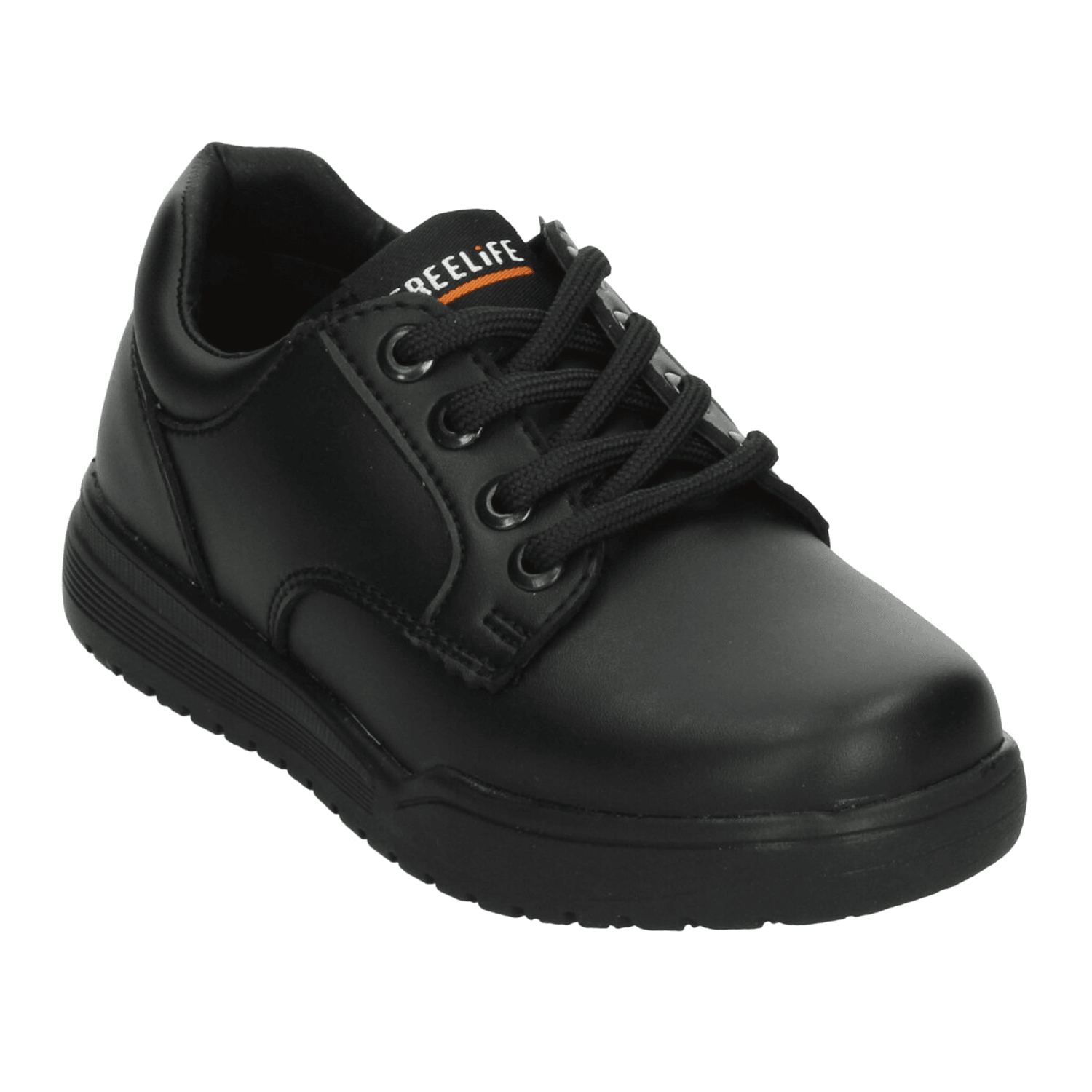 Zapato Freelife Niño Escolar Cintas Negro Juvenil T22-26 — imagen 4