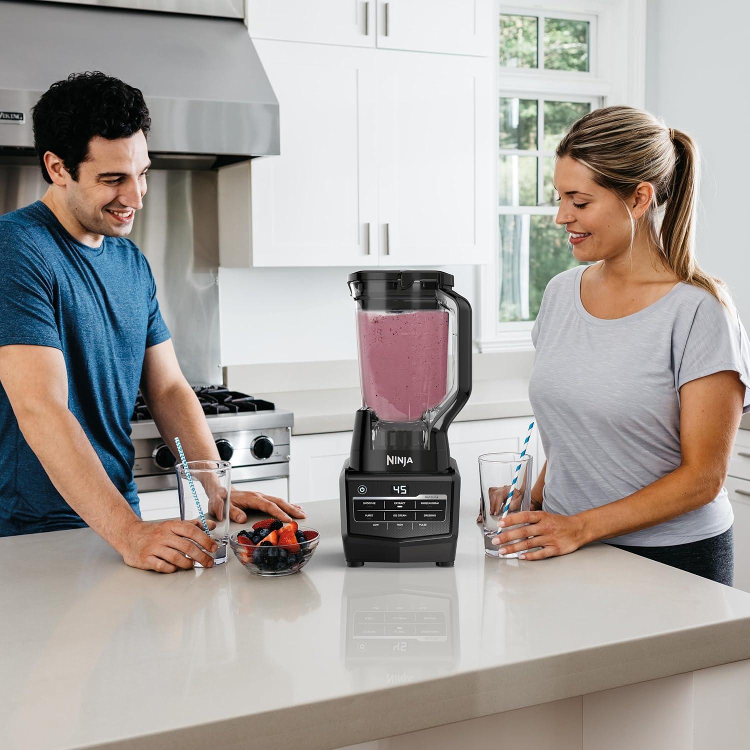 Licuadora Ninja Duo Auto IQ 1100W con Vaso Individual Negro BN642 — imagen 5