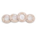 Pack 4 Chupones Ninni Co. Simula Pecho Materno Cafe