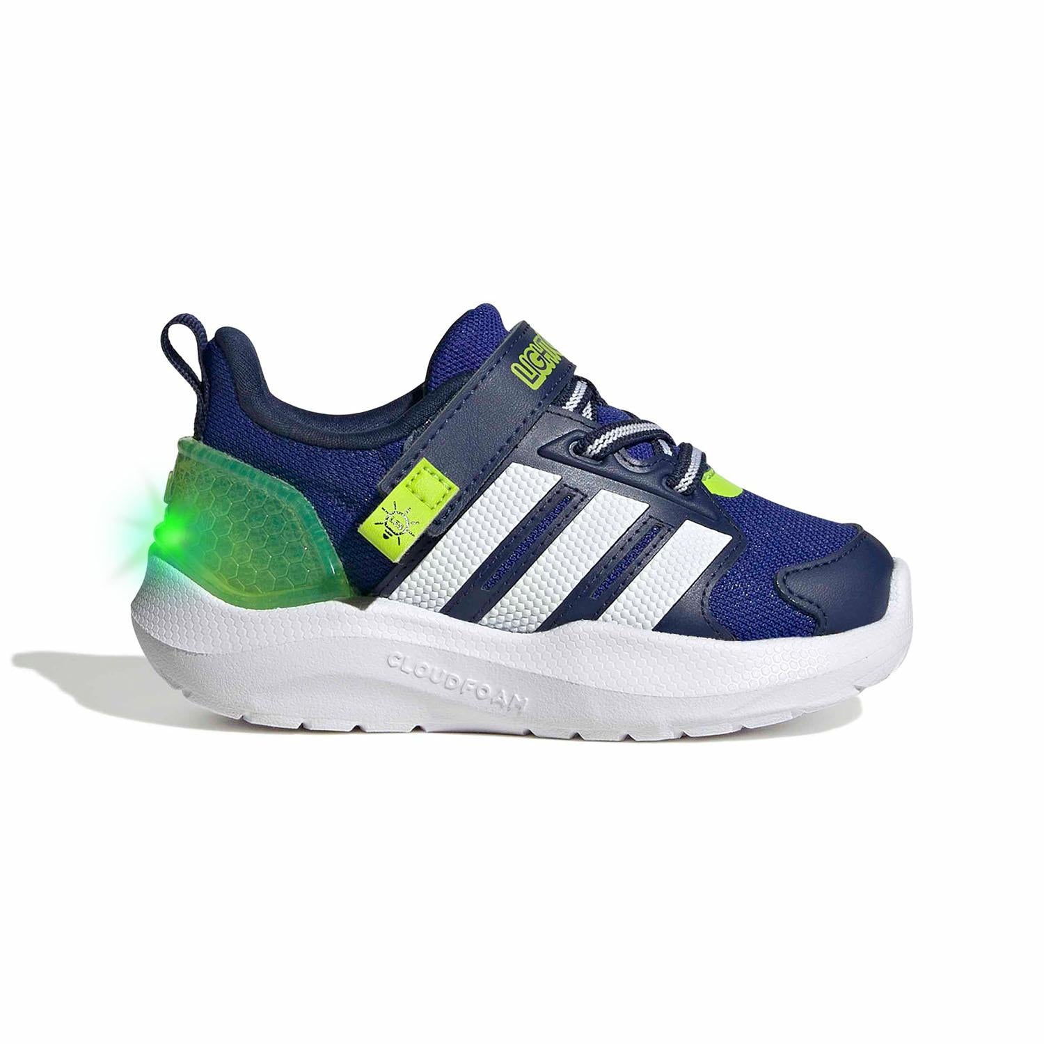 Tenis Niño Adidas Lightorama Azul Luz Led Infantil T11-16 — imagen 2