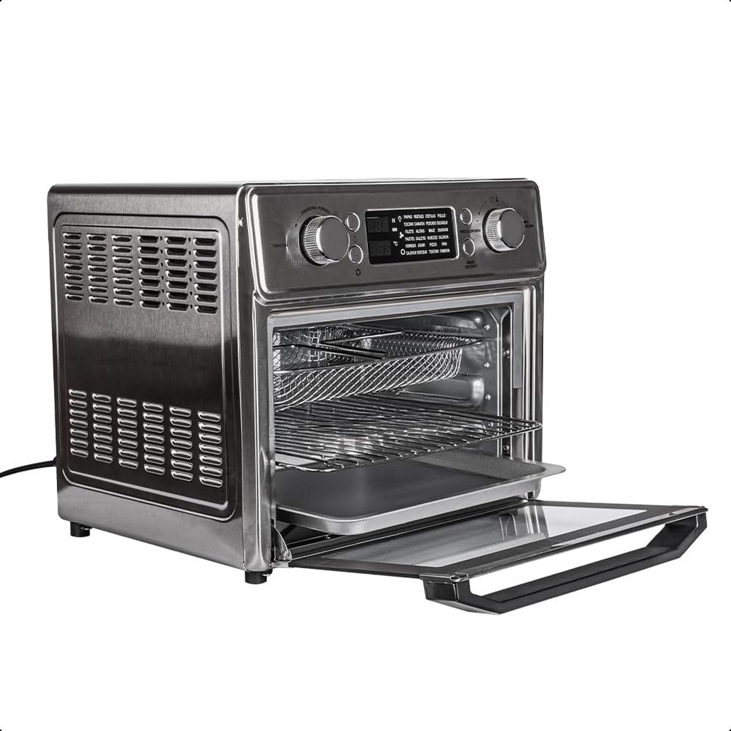 Horno Freidora de Aire Daewoo 25L 3 en 1 Acero Pantalla — imagen 4