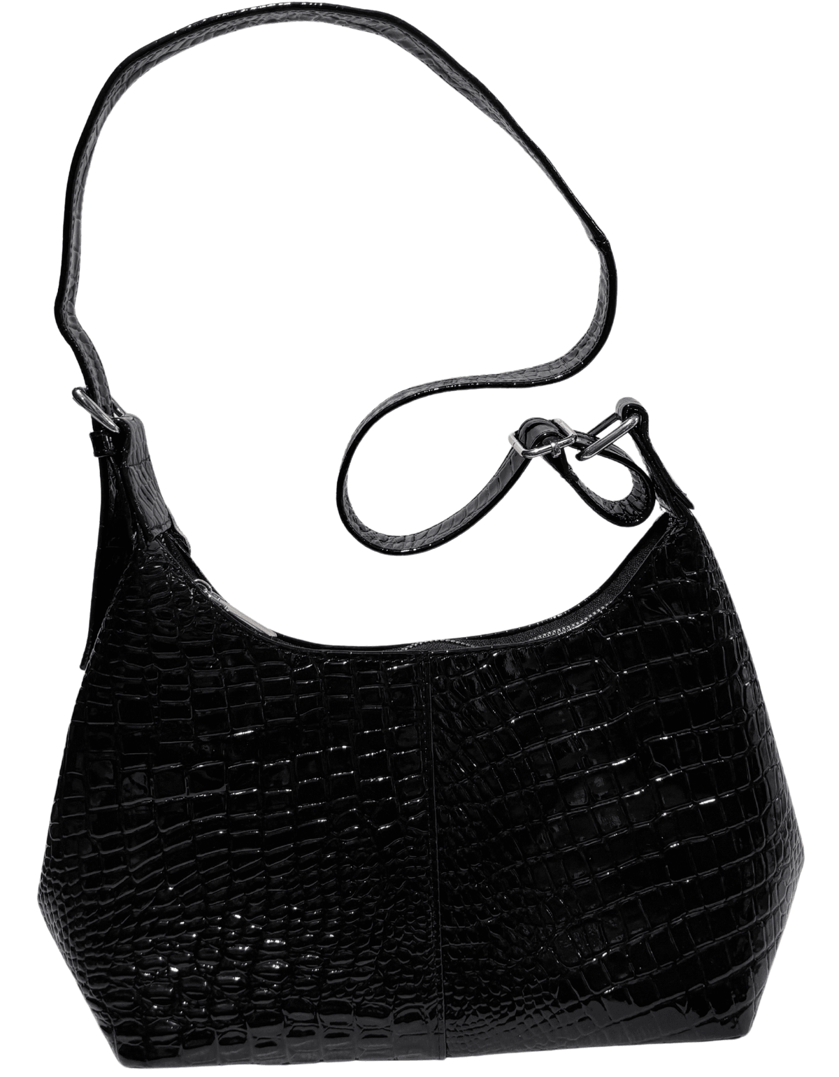 Bolsa De Piel Charol Para Dama Karol Elegante Y Juvenil Asa Larga — imagen 5