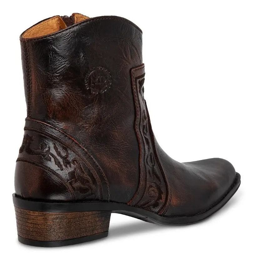 Botin Vaquero Hombre Urban Cowboy Café 40704 — imagen 12
