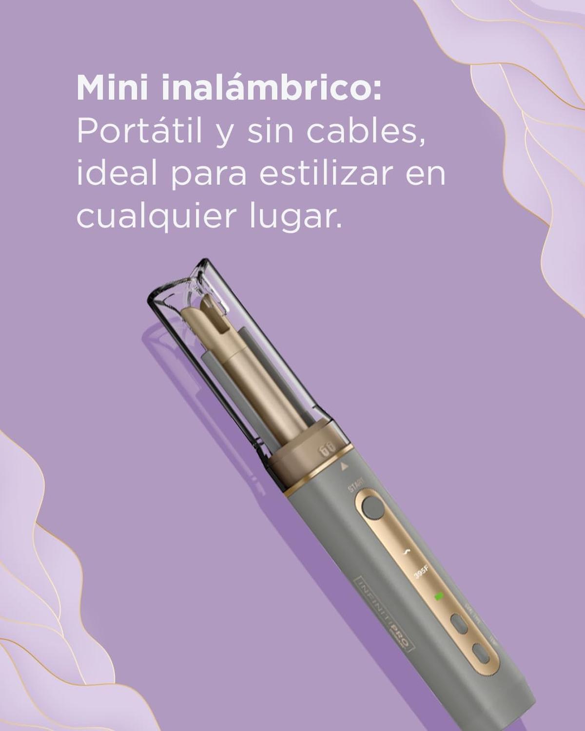 Mini Rizador Automático Inalámbrico Curl InfinitiPro CR520ES — imagen 5