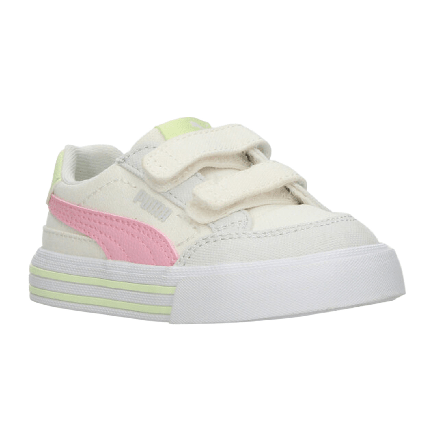 Tenis Puma Court Classic Niña Casual Off White Infantil T11-16 — imagen 2