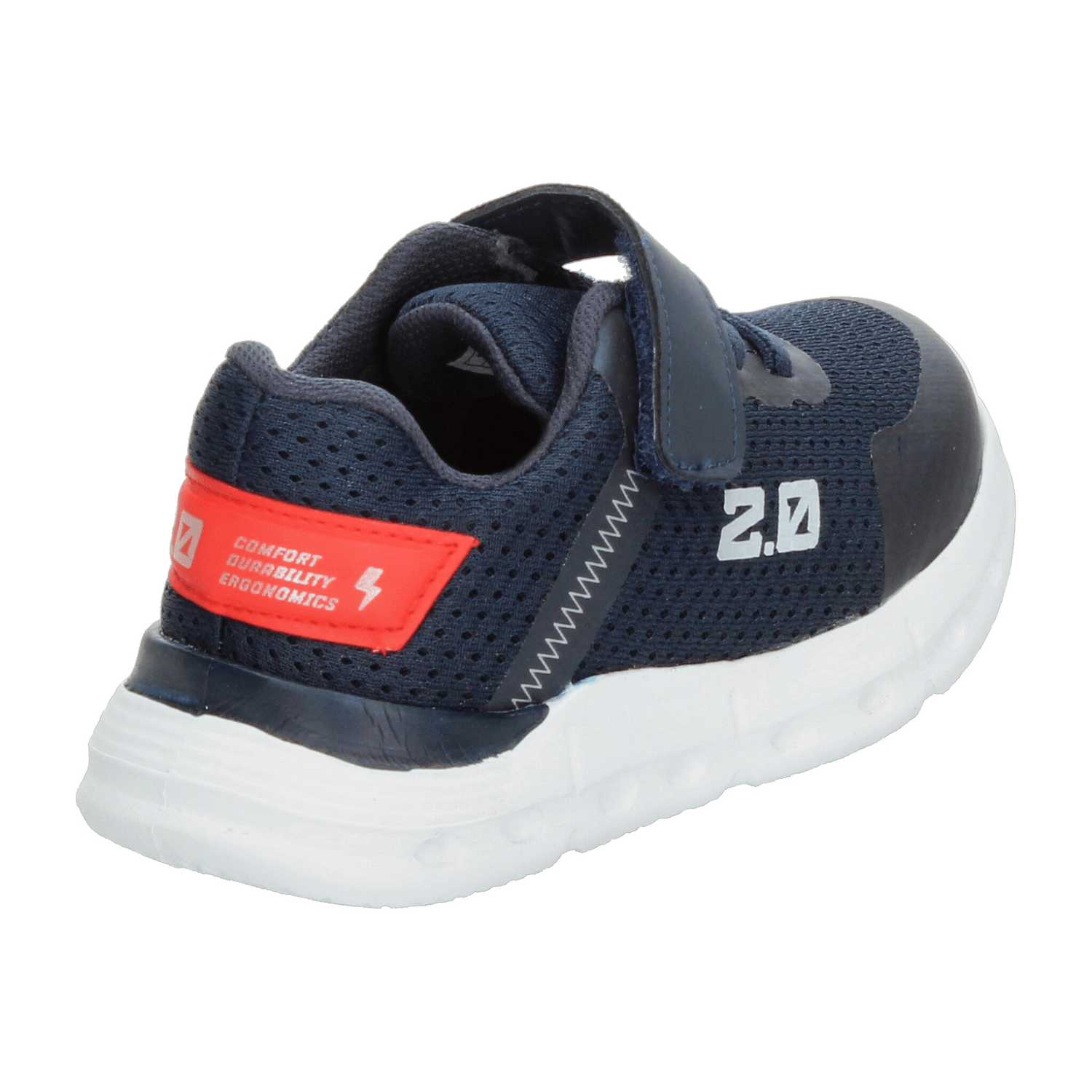 Tenis Vavito Niño Ajuste Running Deportivo Casual Correr Cómodo Azul Infantil T15-18 — imagen 3