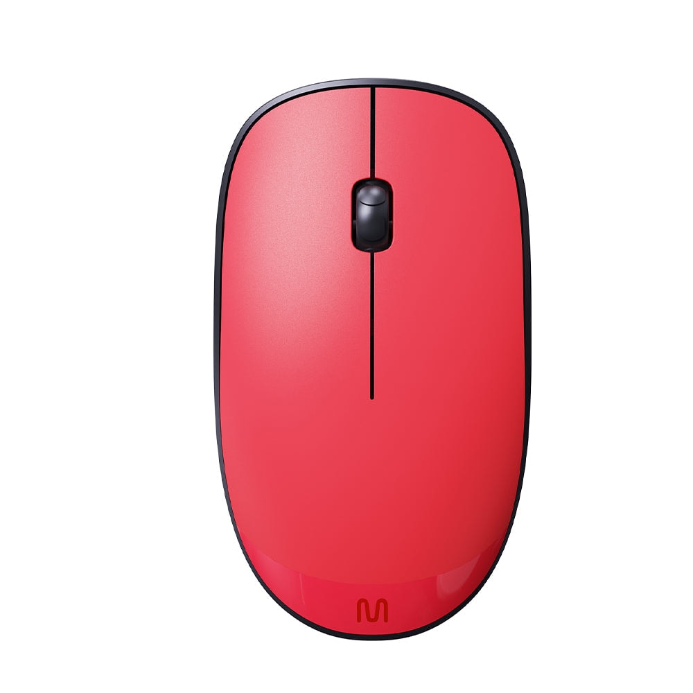 Mouse inalámbrico Multi SEM FIO MS300 Clic silencioso, 1200dpi Rojo — imagen 2