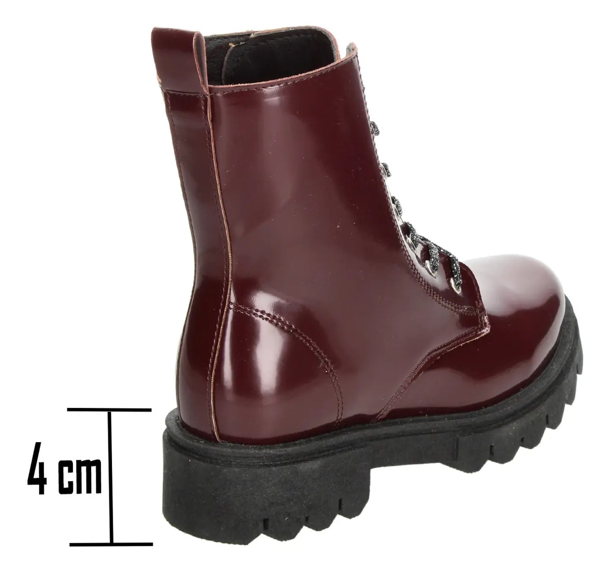 Bota Jakuna Niña Ajustable Cómodo Casual Vino Juvenil T22-25 — imagen 12