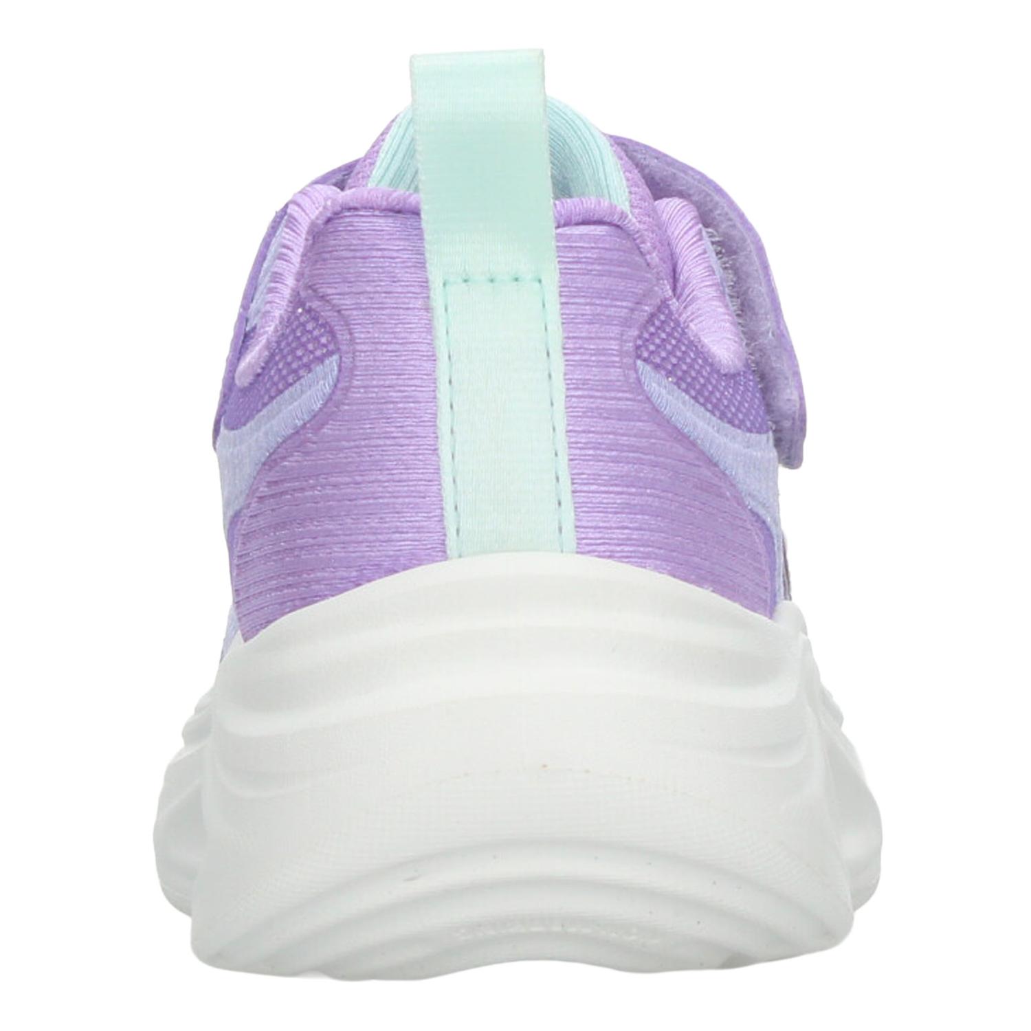 Tenis Skechers Niña Deportivo Luz Led Lavanda Infantil T17-22 — imagen 7