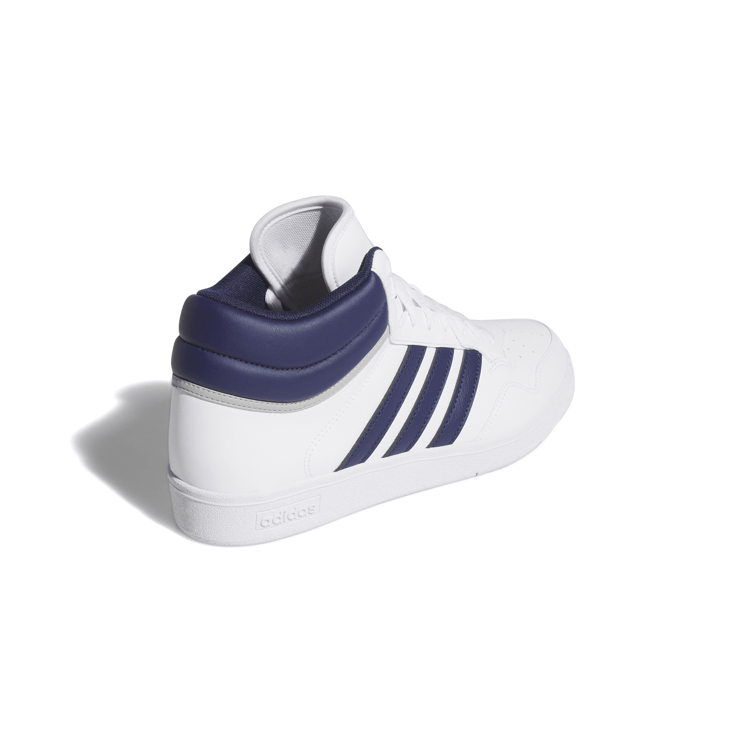 Tenis Adidas Hoops 4.0 Mid Hombre Casual Blanco Caballero — imagen 3