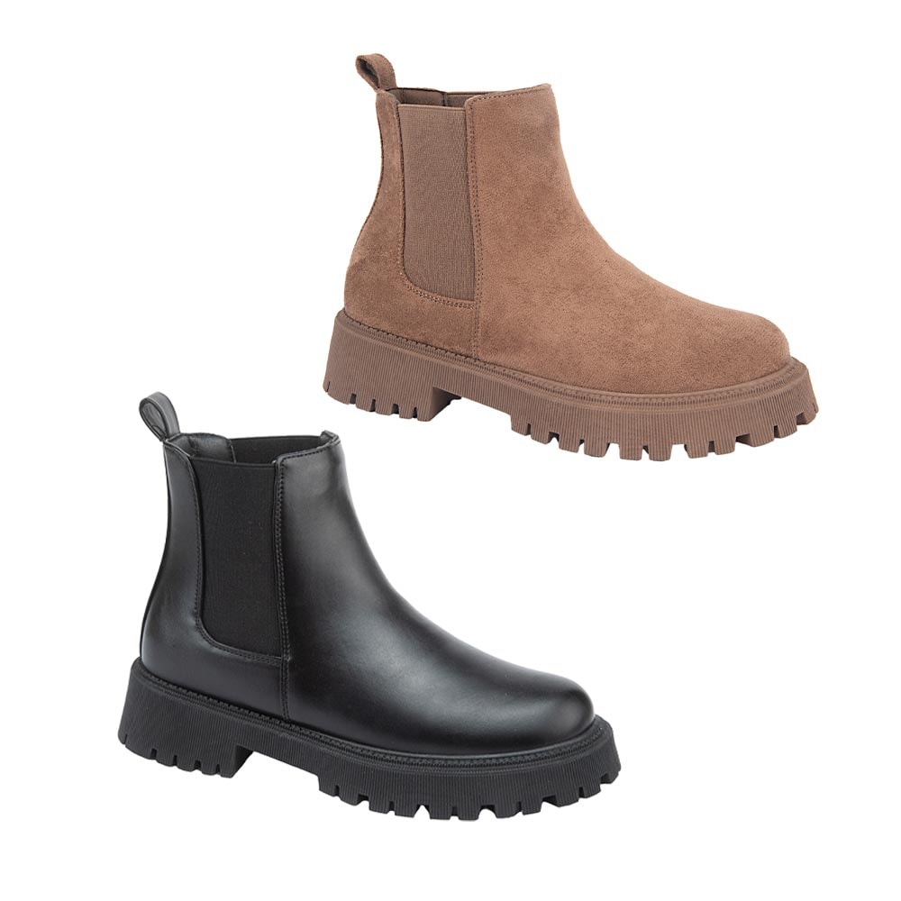 BOTA DAMA TIERRA BENDITA KIT 2 PARES SUELA TRACK 4Cm 1226322 — imagen 8