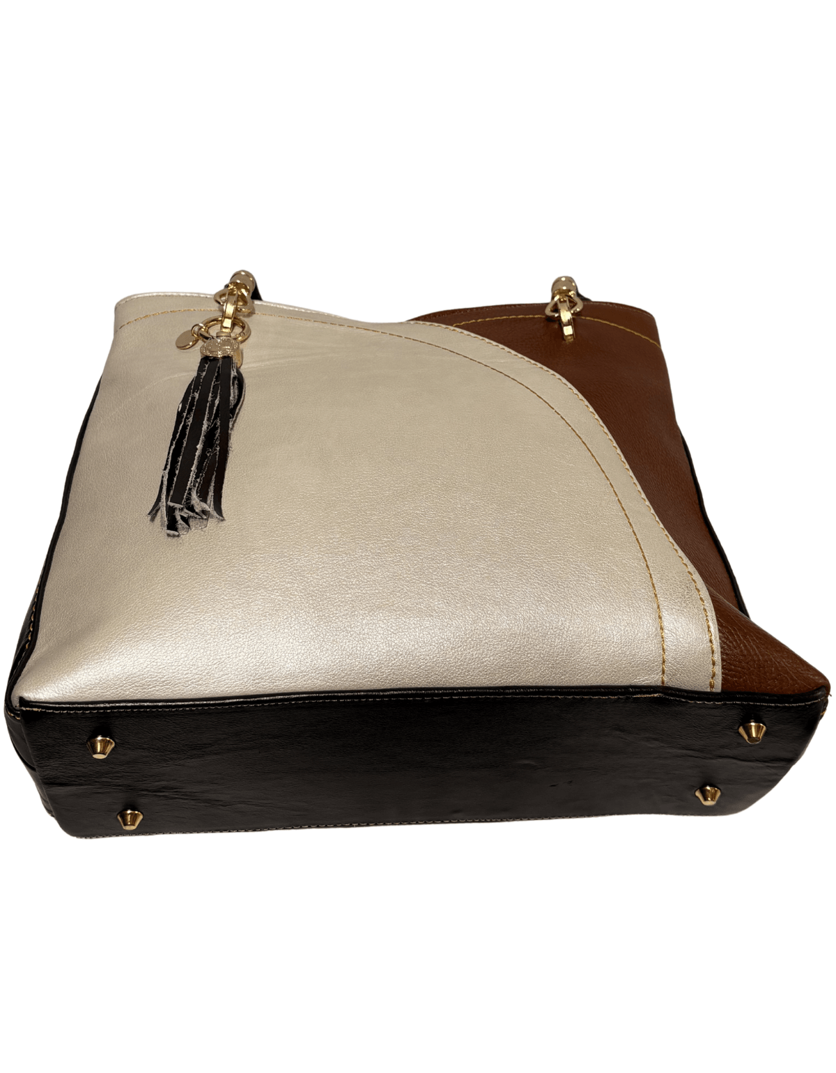 Bolsa Para Dama De Peil Original Modelo Flor Con Colgante — imagen 7
