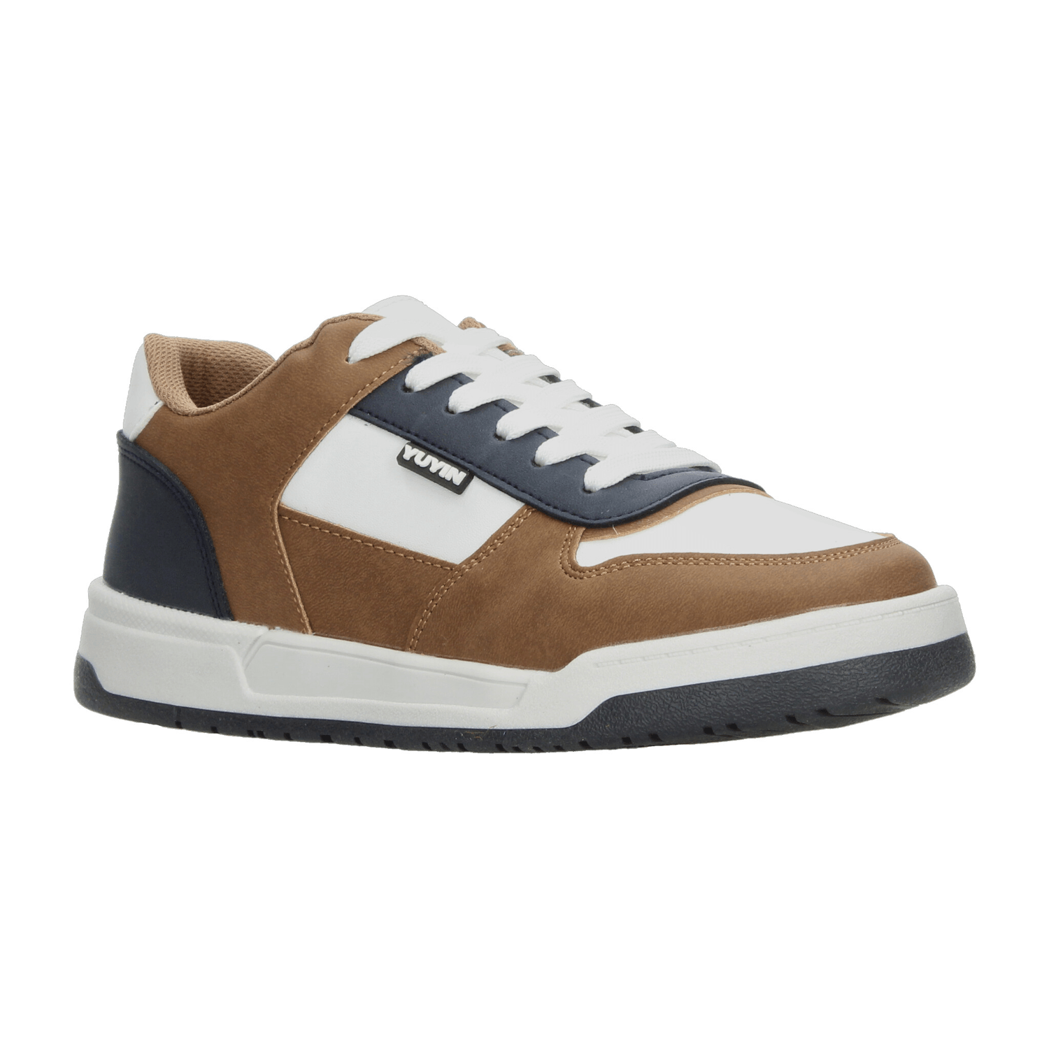 Tenis Yuyin Niño Café Casual Hombre Jr. T22-26 — imagen 3