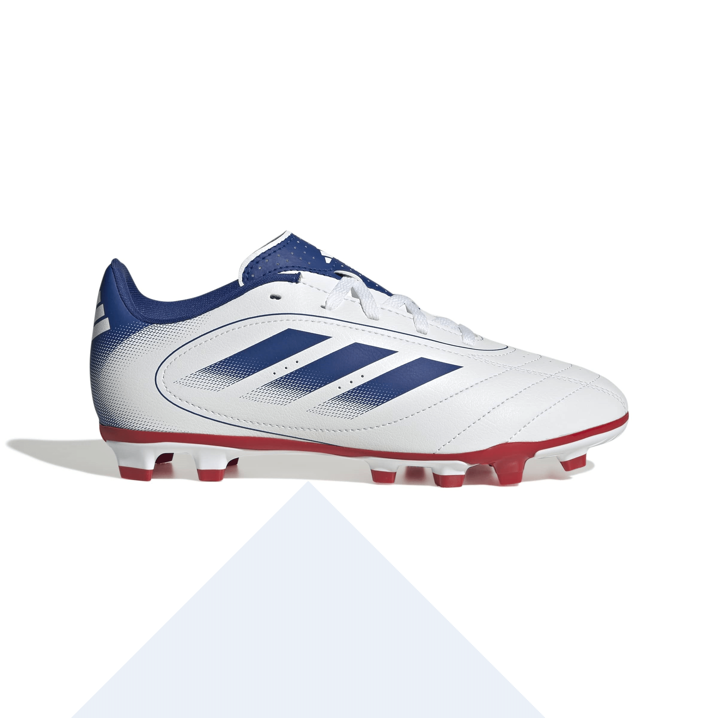Tenis Adidas Goletto IX Niño Fútbol Tacos Blanco Infantil T16-22 — imagen 9