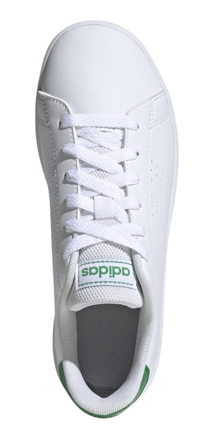Tenis Niña Adidas Advantage Blanco Casual Infantil T18-26 — imagen 6