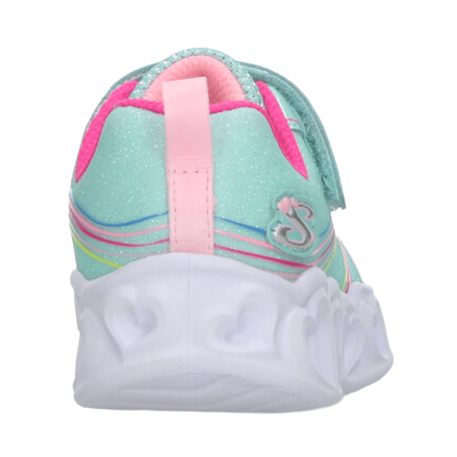 Tenis Skechers Niña Deportivo Led Turquesa Infantil T11-16 — imagen 7