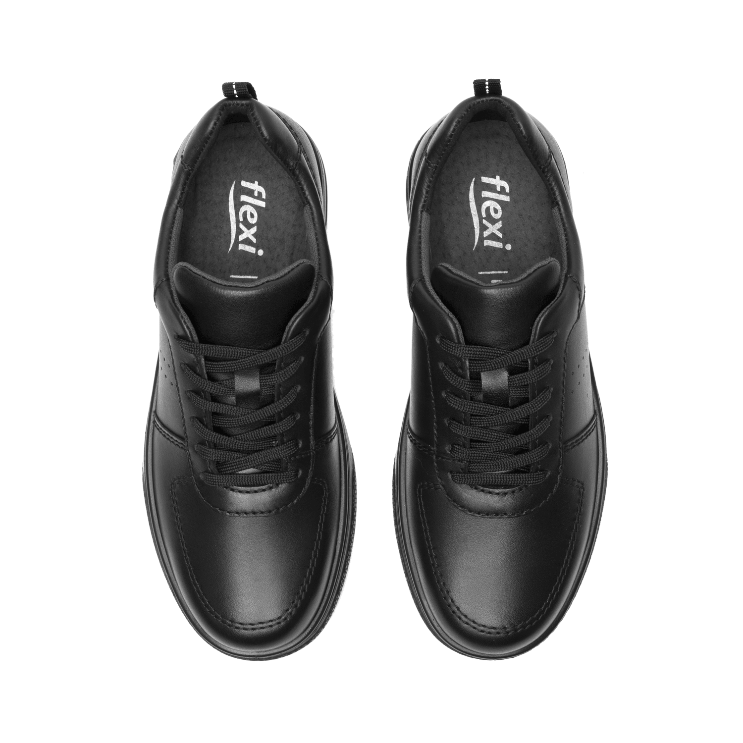 Zapato Flexi Niño Negro Escolar Cinta Cómodo Infantil T21-26 — imagen 7