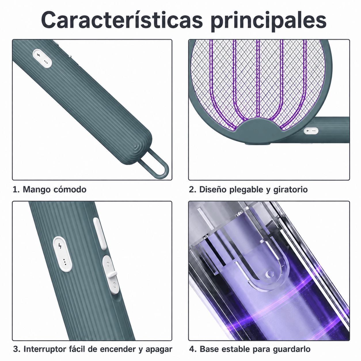 Raqueta Eléctrica para Insectos — image 6