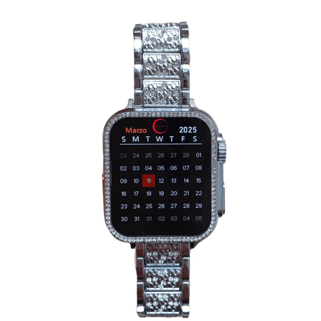 Smartwatch Bossney BS-K2310 Correa Plateada – Elegancia, Tecnología en tu muñeca. — imagen 6