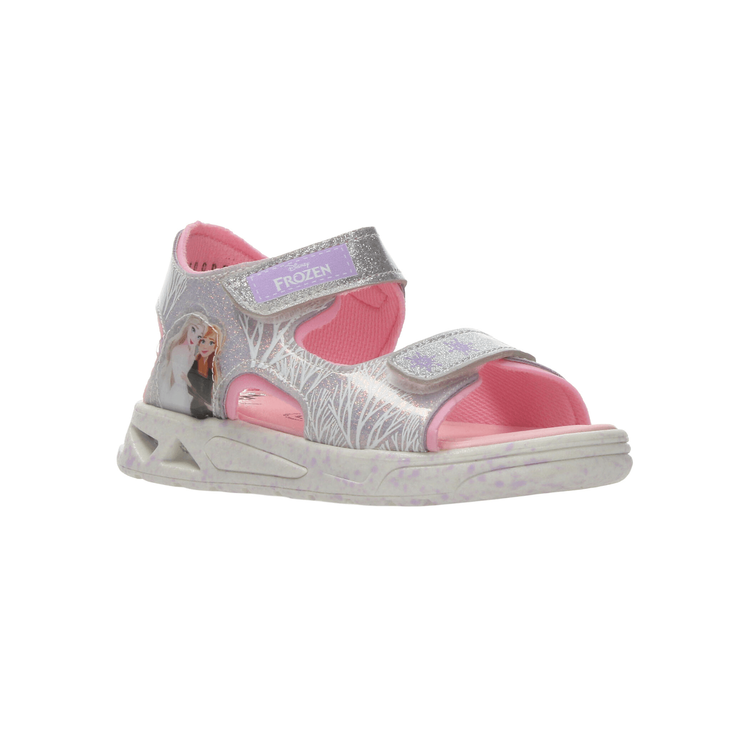 Sandalias Disney Frozen Niña Rosa Luz Led Infantil T18-21 — imagen 3