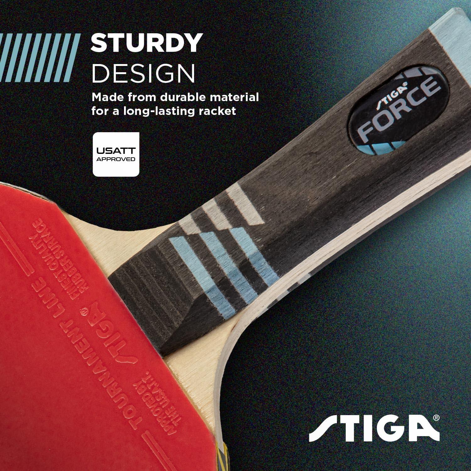 Raqueta Ping Pong Stiga Force 1 Estrella Control — imagen 6