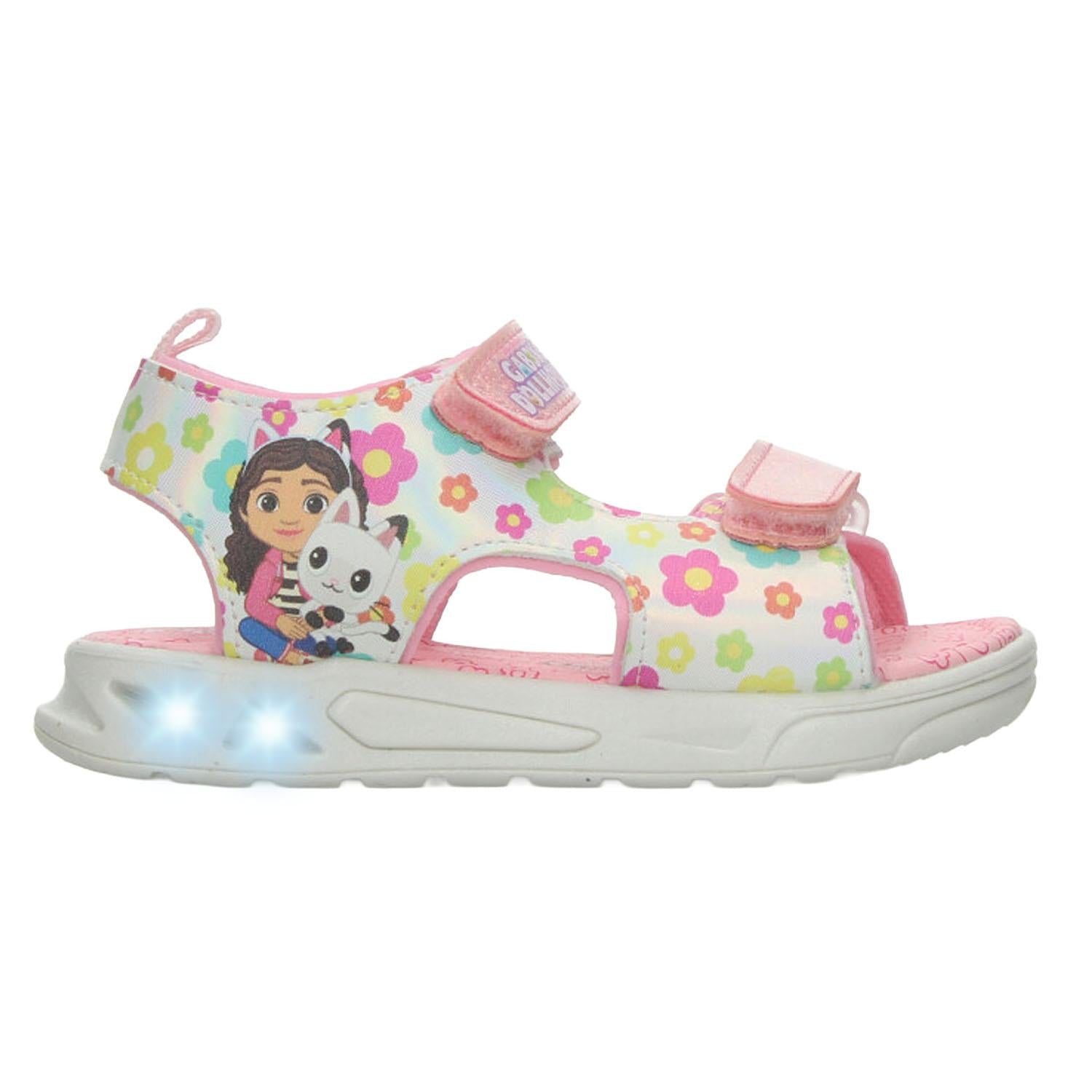 Sandalia Niña Gaby´s Doll House Blanco Ajustable Infantil T18-22 — imagen 2